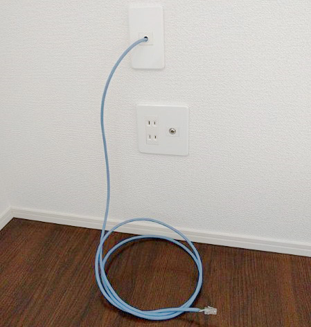 モジュラープラグ設置